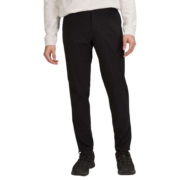 Lululemon Commission Slim-Fit Pant Ventlight Black Men's Size 34 x 30 EUC - Picture 1 of 12